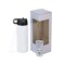 Makerflo 18 Oz Hydro Sublimation Blank Tumbler, Stainless Steel Insulated Travel Tumbler Mug with Splash Proof Lid & Straw, for Tea, Wine, Water, Hot Cold Drink, Heat Transfer Vinyl DIY Gifts, 25 pc
